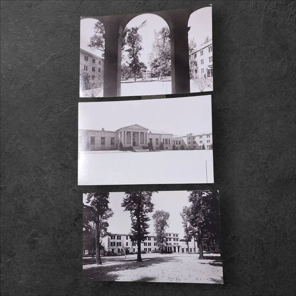 Vintage US Merchant Marine Academy Kings Point NY Postcard Set of 9 Unused